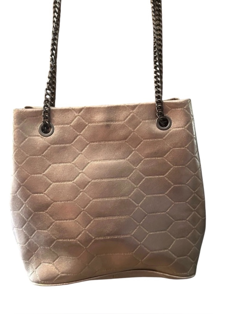 Aimee Kestenberg Pink Metallic Bag